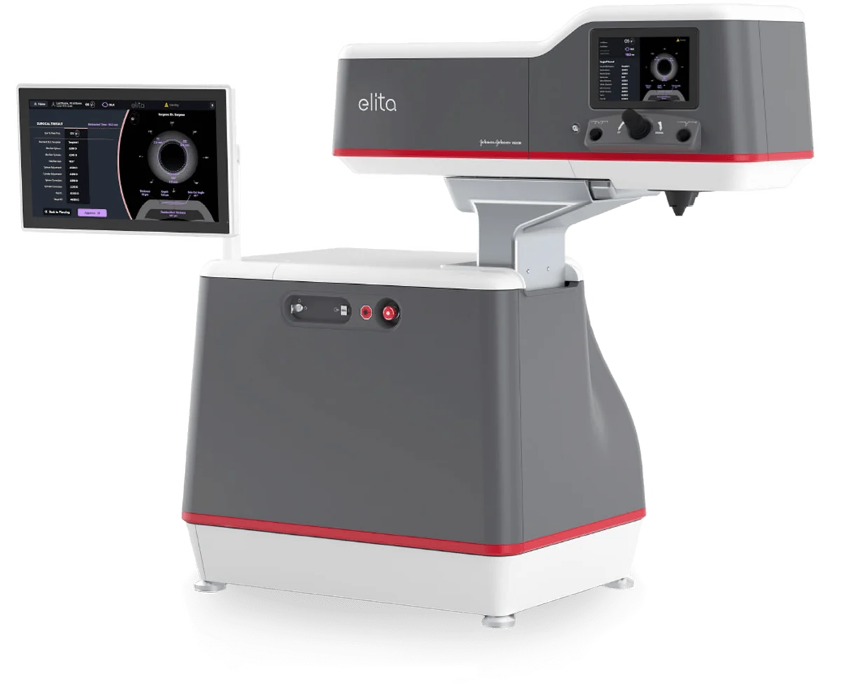 Johnson & Johnson Vision ELITA femtosecond laser for SILK